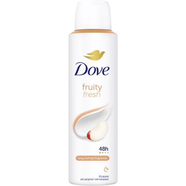 DOVE DEO SPRAY FRUITY FRESH 150MLX6