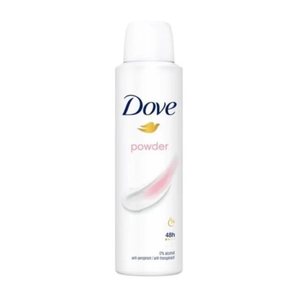 DOVE DEO SPRAY POWDER 150MLX6