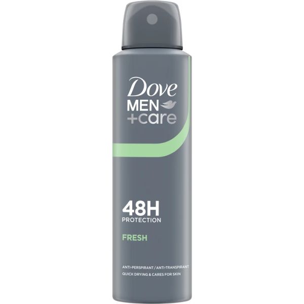 DOVE DEO SPRAY UOM CARE FRESH 150MLX6