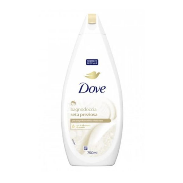 DOVE BAGNODOCCIA LIQ SETA 750MLX12