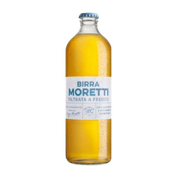 BEER MORETTI COLD FILTERED 4,3%VOL. 55 CL.X15 GLASS BTL