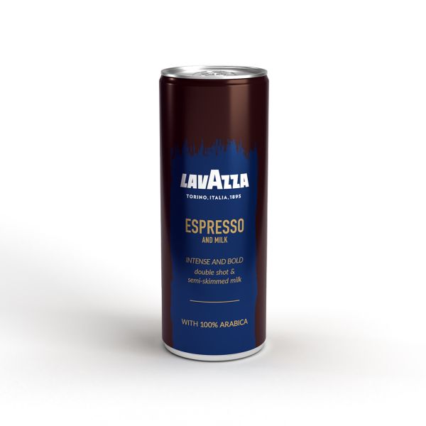 LAVAZZA ESPRESSO AND MILK READY TO DRINK 250 ML CAN X 12