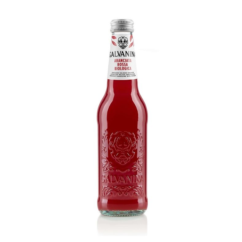 GALVANINA ORGANIC RED ORANGE SOFTDRINK 355MLX12 GLASS BTL