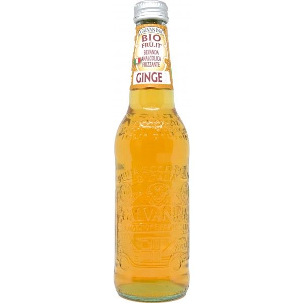 GALVANINA ORGANIC GINGER SOFTDRINK 355MLX12 GLASS BTL
