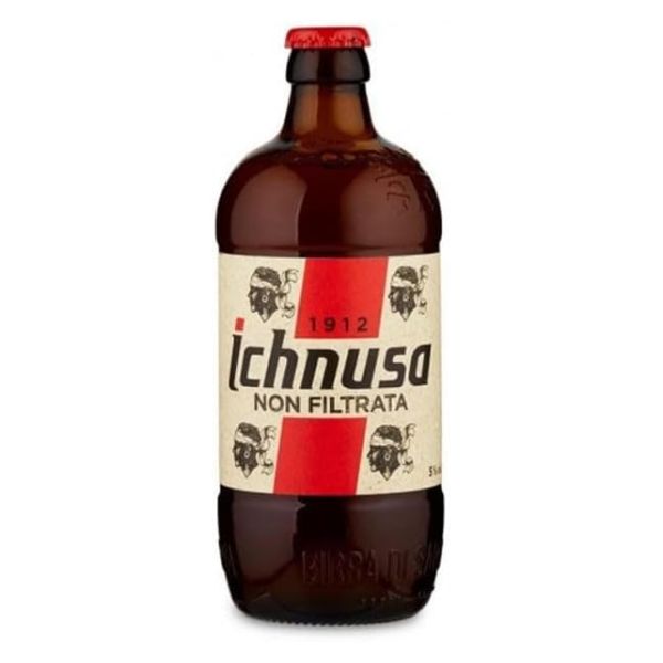 BEER ICHNUSA 5 GP 11.10 NOT FILTERED CL.33 X 24 BOTTLES NO EXCISE DUTY