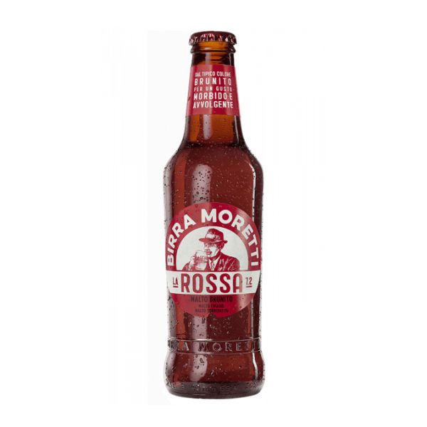 BEER MORETTI LA ROSSA 7.2 GP 33 CL X 24 BOTTLES NA