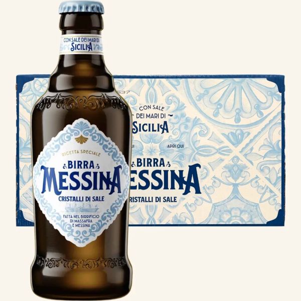 BEER MESSINA SALT CRYSTALS 50CL X 15BTLS 5%VOL 11.30GP NA