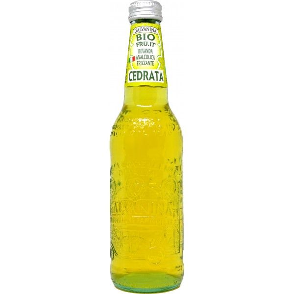 GALVANINA ORGANIC CEDRATA SOFTDRINK 355ML X12 GLASS BTL