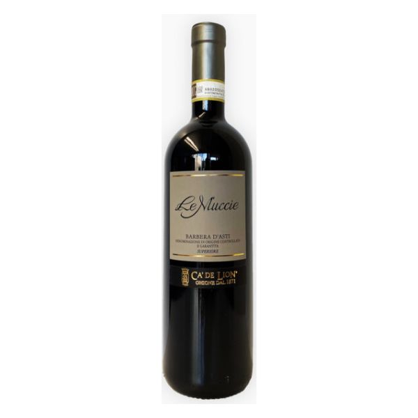 RED WINE BARBERA D’ASTI SUPERIORE DOCG CA DE LION LE MUCCIE 14& 750ML X 6