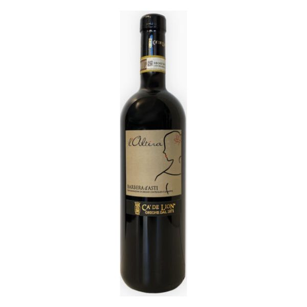 RED WINE BARBERA D’ASTI DOCG CA DE LION L ALTERA 13.5% 750ML X 6