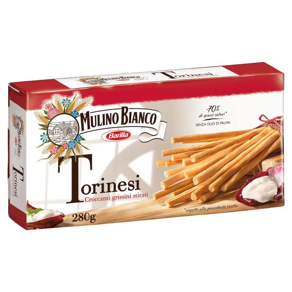 BREADSTICKS GRISSINI TORINESI MULINO BIANCO 125 GR.