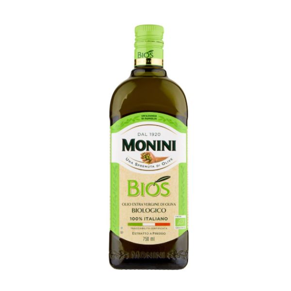 OLIO EVO MONINI AGR. BIO 750 ML.X 6