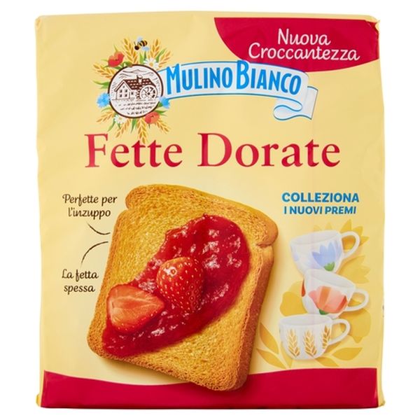 RUSKS DORATE MULINO BIANCO 315G X 32