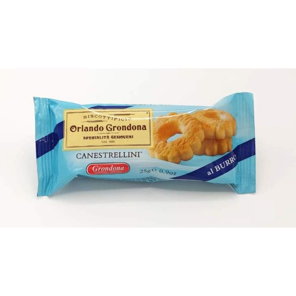 BISCUITS CANESTRELLINO GRONDON A 25G X 30 PCS X 6