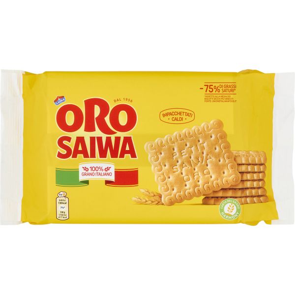 ORO SAIWA CLASSIC BISCUITS  250 GR X 32