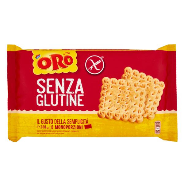 ORO SAIWA CLASSIC GLUTEN FREE BISCUITS 200G X10