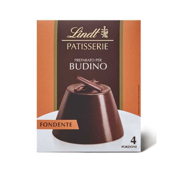 BLACK CHOCOLATE PUDDING LINDT 4PORTIONS 95GRX24