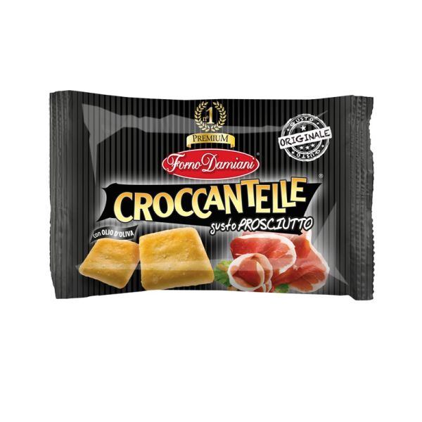 CROCCANTELLE PROSCIUTTO 40 G X 50 PCS