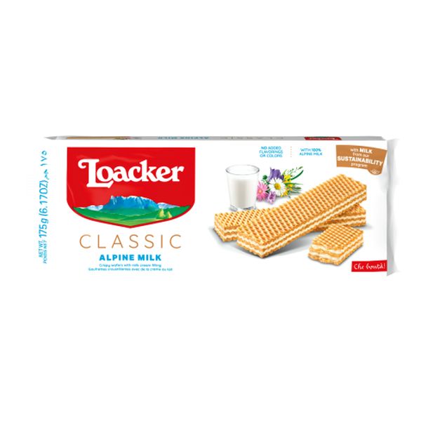 LOACKER ALPINE MILK 45 G X 25 X 12