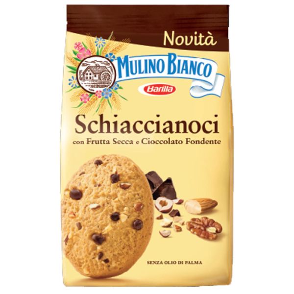 BISCUITS SCHIACCIANOCI MULINO BIANCO 300 GR X 12