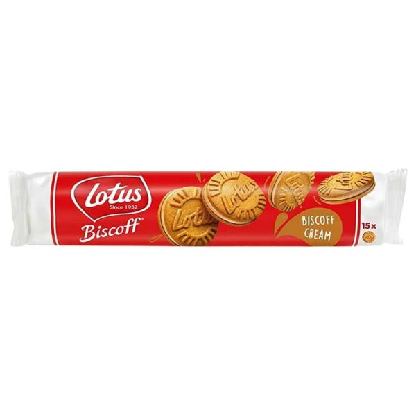 LOTUS BISCOFF CREAM SANDWICH 150 GR X 9