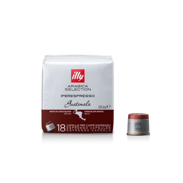CAFFE ILLY IPERESPRESSO X 18 CAPSULES GUATEMALA