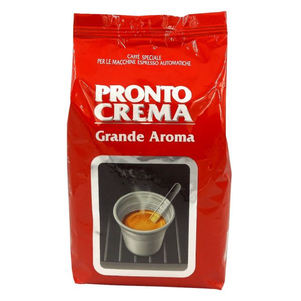 LAVAZZA COFFEE BEANS PRONTO CREMA IN BEANS BAG 1000G X 6