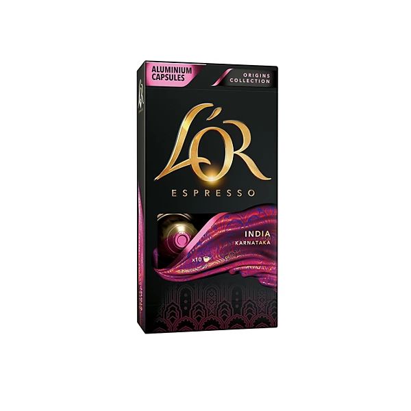 L’OR INDIA UTZ NESPRESSO COMPATIBLE CAPSULES X 10 X 10