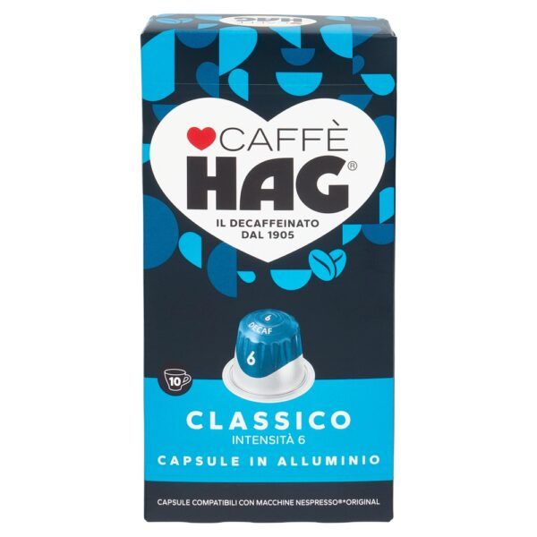HAG UTZ NESPRESSO COMPATIBLE CAPSULES X 10 X 10