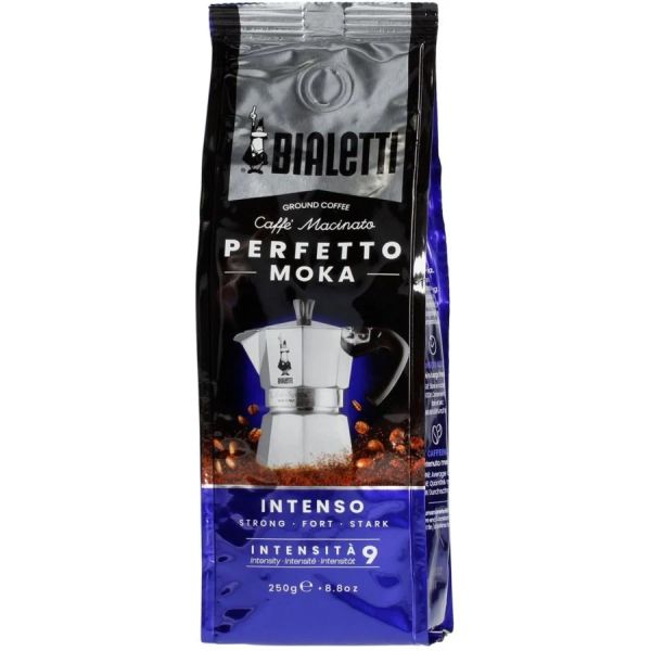 BIALETTI PERFETTO MOKA INTENSE COFFEE POWDER 250GX6