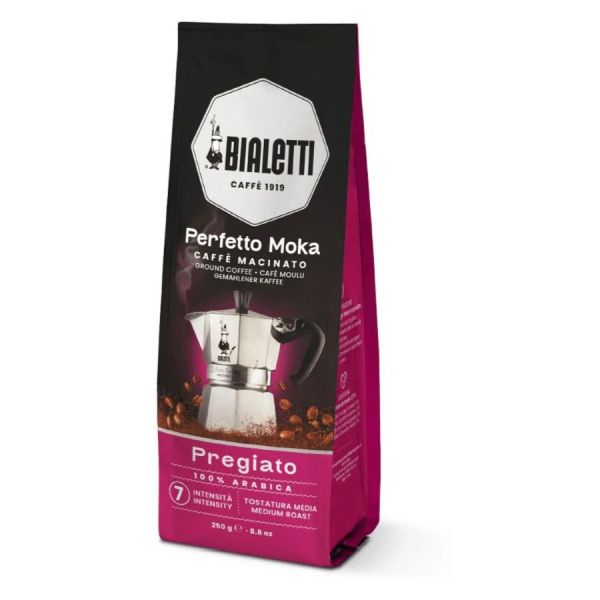 BIALETTI PERFETTO MOKA PREMIUM COFFEE POWDER 250GX6