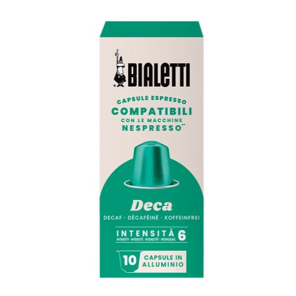 BIALETTI CAPSULES COMPATIBLE WITH NESPRESSO DECA X 10 CAP