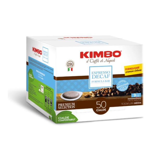 KIMBO ESPRESSO DECAFFEINATO 50X6 COFFFEE PODS