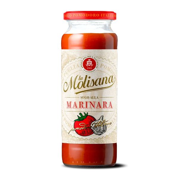 LA MOLISANA MARINARA SAUCE 6X340GR GLASS JAR
