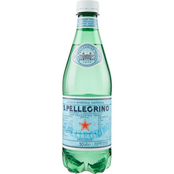 SAN PELLEGRINO SPARKLING WATER 500ML X6X4 IN PET BOTTLE SPA/ENG/ITA