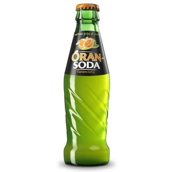 ORANSODA SOFTDRINK GLASS BTL CL.20 X 24