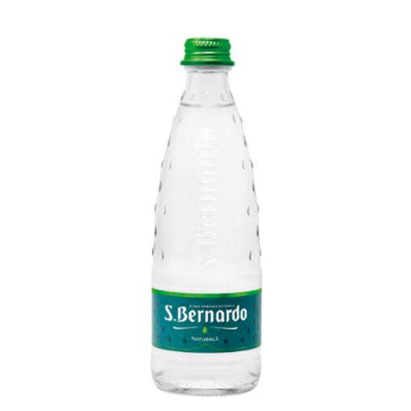 SAN BERNARDO NATURAL WATER 33 CL X 24 IN GLASS BOTTLE