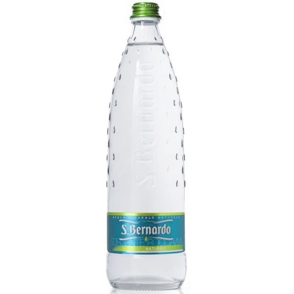 SAN BERNARDO NATURAL WATER 75 CL X 12 IN GLASS BOTTLE