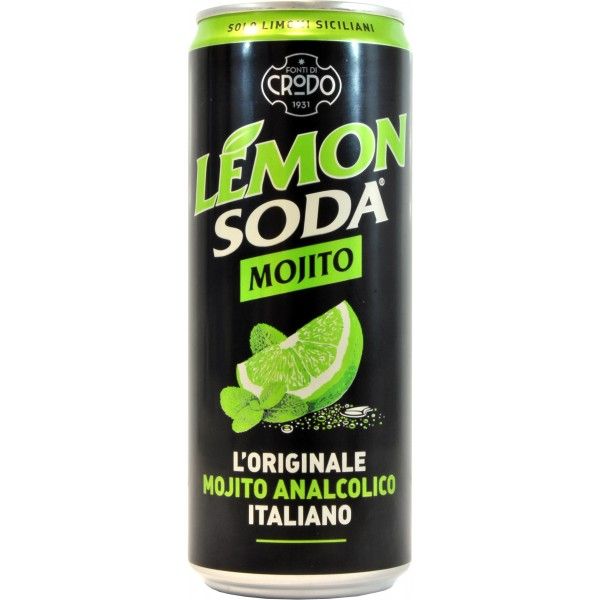 LEMONSODA MOJITO  SOFTDRINK SLEEK CAN CL.33 X 24
