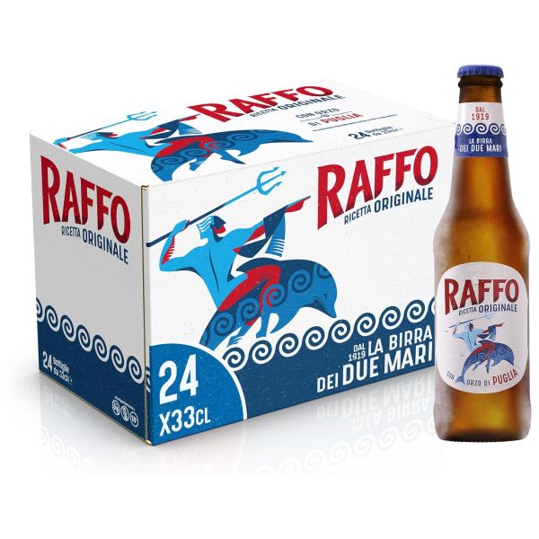 BEER RAFFO ORIGINALE CL33X24 BOTT 4.7% VOL 10.50GP NA