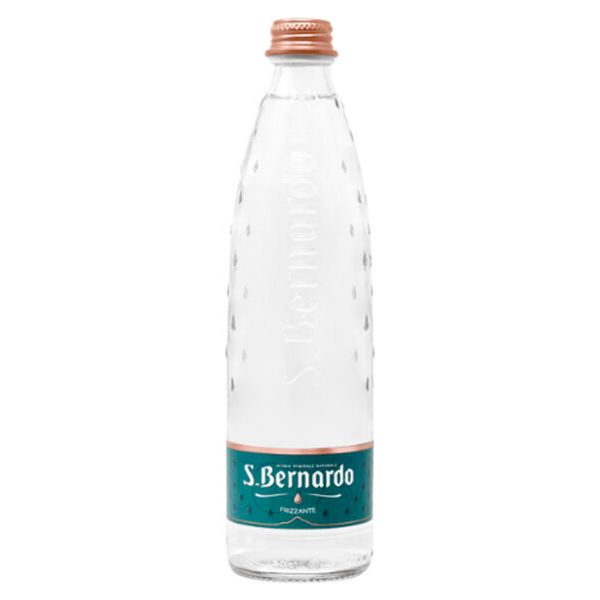 SAN BERNARDO SPARKLING WATER 500 ML X 24 GLASS BOTTLES