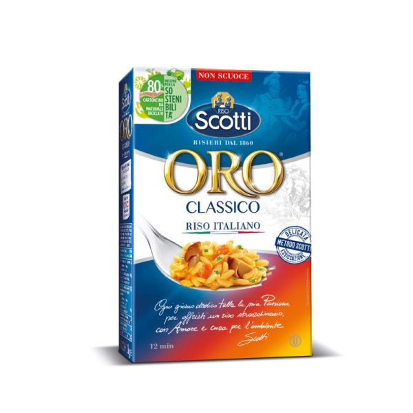 SCOTTI RICE CLASSIC GOLD CASE 1KG X 10