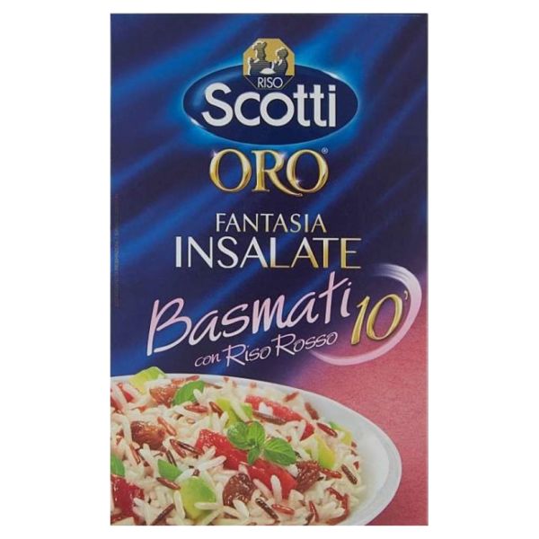 SCOTTI RICE GOLD CASE SALAD BASMATI AND RED RICE 800GX10