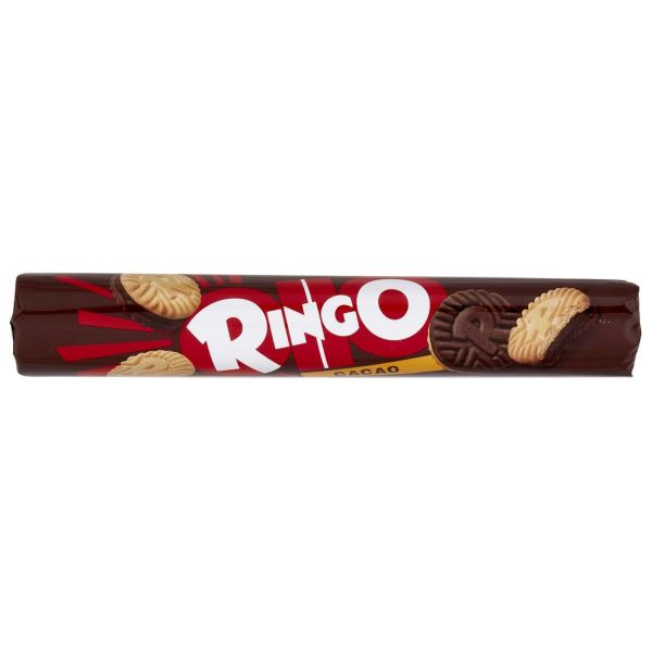 BISCUITS RINGO PAVESI COCOA TUBE 165GRX12