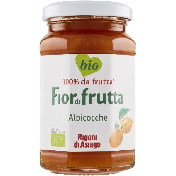 ORGANIC APRICOTS PRESERVE RIGONI DI ASIAGO 6X250GR
