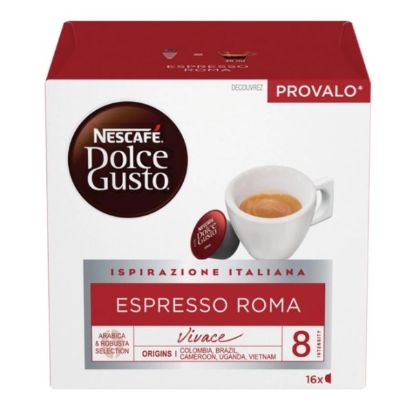 NESCAFE’ DOLCE GUSTO ESPRESSO ROMA X 16 CAP