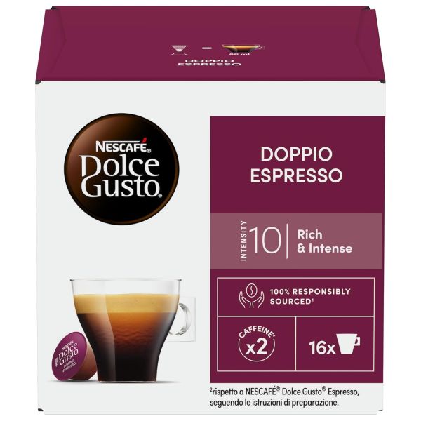 NESCAFE’ DOLCE GUSTO DOPPIO ESPRESSO X 16 CAP