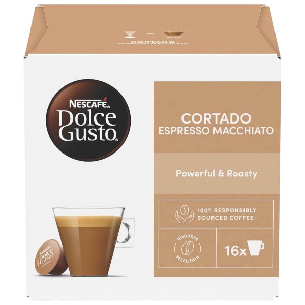 NESCAFE’ DOLCE GUSTO CORTADO ESPRESSO MACCHIATO X 16 CAP