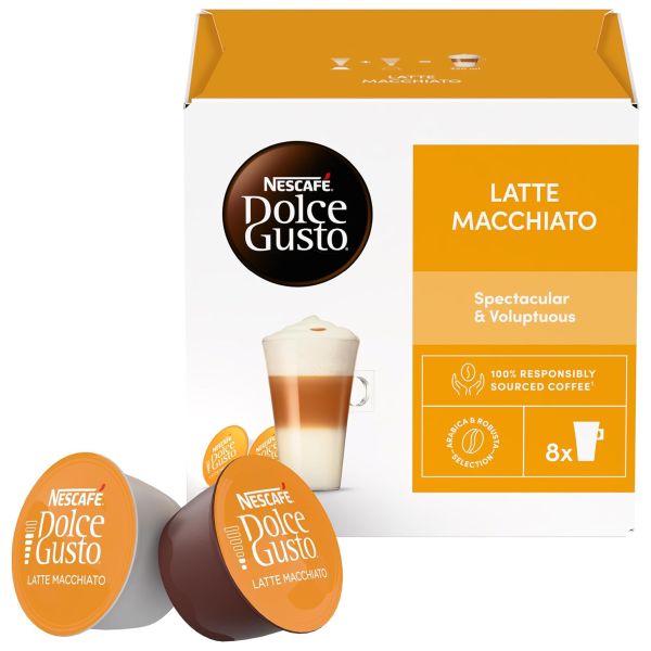 NESCAFE’ DOLCE GUSTO LATTE MACCHIATO X 16 CAP