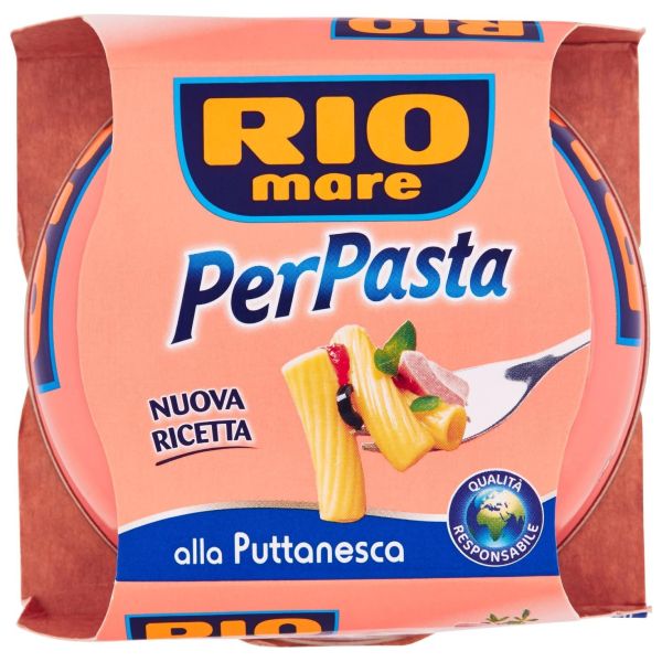RIO MARE TUNA FOR PUTTANESCA PASTA DRESSING 160 GR X 18